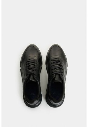 Tenis Bikal De Cuero Para Hombre Silueta Casual Tenis Bikal De Cuero Para Hombre Silueta Casual Negro 44 VÉLEZ