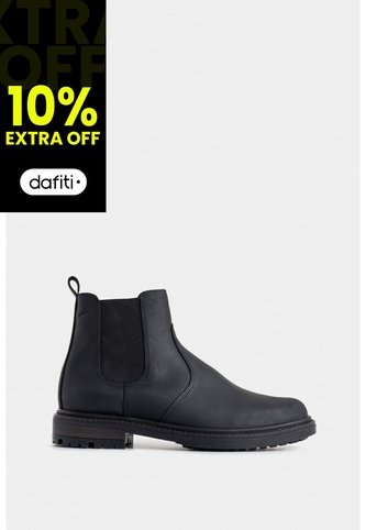 Botas Calgary Buthan De Cuero Para Hombre Silueta Chelsea Botas Calgary Buthan De Cuero Para Hombre Silueta Chelsea Negro 44 VÉLEZ Vélez