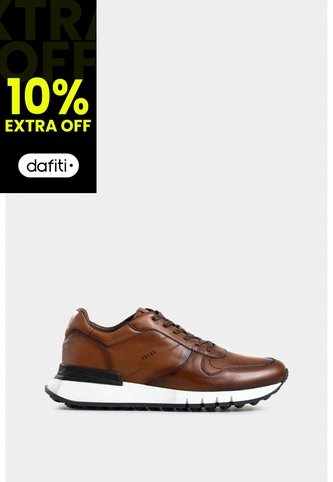 Tenis Iris De Cuero Para Hombre Costuras Laterales Tenis Iris De Cuero Para Hombre Costuras Laterales Miel 39 VÉLEZ Vélez