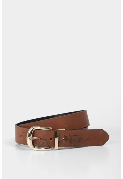 Cinturón Doble Faz De Cuero Taches Cinturón Doble Faz De Cuero Taches Combinado XL Vélez