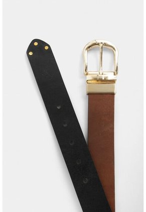 Cinturón Doble Faz De Cuero Taches Cinturón Doble Faz De Cuero Taches Combinado XL Vélez