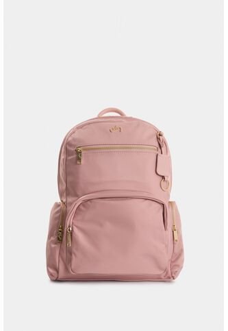 Morral Charlotte En Lona Para Mujer Casual Morral Charlotte En Lona Para Mujer Casual Rosado VÉLEZ Vélez