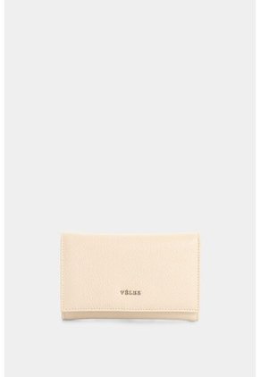 Billetera En Cuero Para Mujer Real 4.0 Billetera En Cuero Para Mujer Real 4.0 Crema VÉLEZ