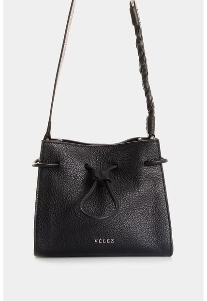 Bandolera Aromia En Cuero Para Mujer Bandolera Aromia En Cuero Para Mujer Negro VÉLEZ