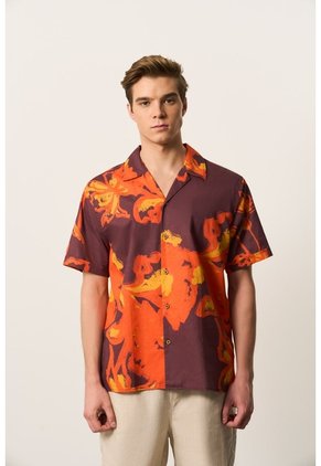 Camisa Manga Corta Para Hombre Brisa Camisa Manga Corta Para Hombre Brisa Vinotinto S VÉLEZ