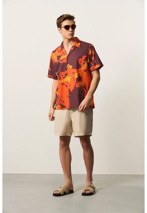 Camisa Manga Corta Para Hombre Brisa Camisa Manga Corta Para Hombre Brisa Vinotinto S VÉLEZ