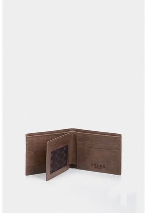 Billetera Titus De Cuero Para Hombre Grabado Cruces Cafe Billetera Titus De Cuero Para Hombre Grabado Cruces Cafe VÉLEZ