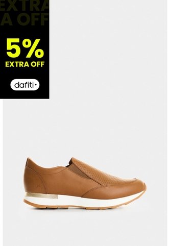 Mocasines De Cuero Grabado Para Mujer Zippa 2 Mocasines De Cuero Grabado Para Mujer Zippa 2 Miel 36 VÉLEZ Vélez