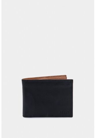 Billetera Sunlight De Cuero Para Hombre Contraste Billetera Sunlight De Cuero Para Hombre Contraste Negro VÉLEZ Vélez