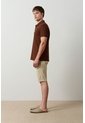 Polo Manga Corta Essential Para Hombre Textura Polo Manga Corta Essential Para Hombre Textura Cafe XXL VÉLEZ de Vélez