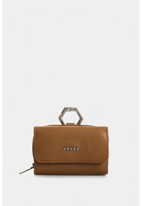 Monedero De Cuero Para Mujer Tropical Monedero De Cuero Para Mujer Tropical Miel VÉLEZ