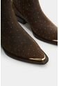 Botines Caña Baja De Cuero Para Mujer Kiwa Botines Caña Baja De Cuero Para Mujer Kiwa Cafe 34 VÉLEZ de Vélez