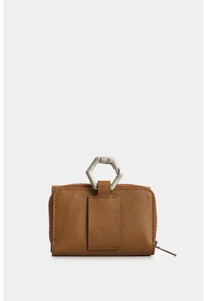 Monedero De Cuero Para Mujer Tropical Monedero De Cuero Para Mujer Tropical Miel VÉLEZ