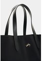 Shopping En Lona Y Cuero Para Mujer Waira Shopping En Lona Y Cuero Para Mujer Waira Negro VÉLEZ de Vélez