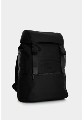 Tula Morral En Lona Y Cuero Para Hombre Tessa Tula Morral En Lona Y Cuero Para Hombre Tessa Negro VÉLEZ