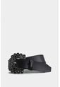 Cinturón Unifaz Mars De Cuero Para Mujer Silueta Hexagonal Cinturón Unifaz Mars De Cuero Para Mujer Silueta Hexagonal Negro M VÉLEZ de Vélez