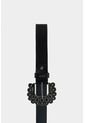 Cinturón Unifaz Mars De Cuero Para Mujer Silueta Hexagonal Cinturón Unifaz Mars De Cuero Para Mujer Silueta Hexagonal Negro M VÉLEZ de Vélez