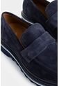 Mocasines Alessio De Cuero Gamuzado Para Hombre Antifaz Mocasines Alessio De Cuero Gamuzado Para Hombre Antifaz Azul Oscuro 45 VÉLEZ de Vélez
