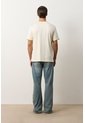 Camiseta En Algodón Para Hombre Luma Camiseta En Algodón Para Hombre Luma Crema M VÉLEZ de Vélez