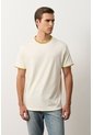 Camiseta En Algodón Para Hombre Luma Camiseta En Algodón Para Hombre Luma Crema M VÉLEZ de Vélez