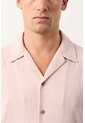 Camisa Costero De Manga Corta Para Hombre Camisa Costero De Manga Corta Para Hombre Rosado XXL VÉLEZ de Vélez