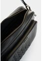 Bandolera De Cuero Con Detalle Tejido Para Hombre Kansas 2.0 Bandolera De Cuero Con Detalle Tejido Para Hombre Kansas 2.0 Negro VÉLEZ de Vélez