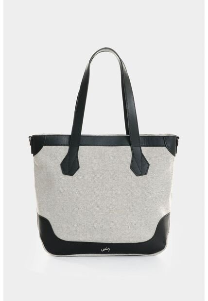 Shopping En Lona Y Cuero Para Mujer Aurelia Shopping En Lona Y Cuero Para Mujer Aurelia Arena VÉLEZ