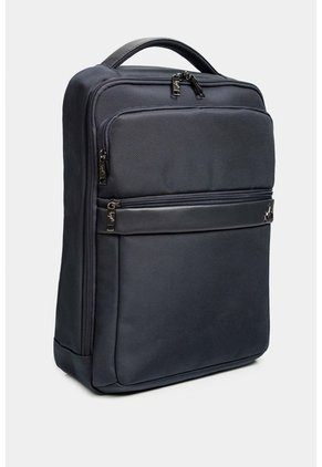 Morral Bolt De Cuero Y Lona Para Hombre Bolsillos Frontales Azul Oscuro Morral Bolt De Cuero Y Lona Para Hombre Bolsillos Frontales Azul Oscuro VÉLEZ