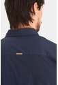 Camisa En Popelina Para Hombre Semifitted Camisa En Popelina Para Hombre Semifitted Azul Oscuro M VÉLEZ de Vélez