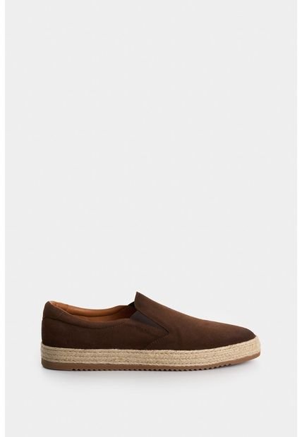 Mocasines Liora De Cuero Gamuzado Para Hombre Detalle Yute Mocasines Liora De Cuero Gamuzado Para Hombre Detalle Yute Cafe 42 Vélez