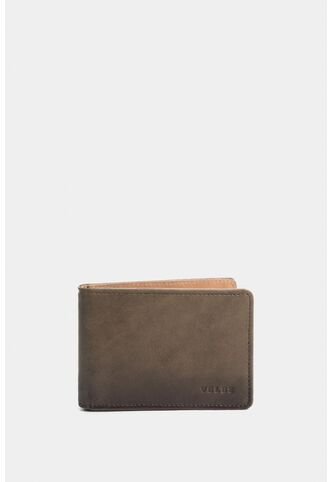 Porta Billetes Helios De Cuero Para Hombre Silueta Minimalista Porta Billetes Helios De Cuero Para Hombre Silueta Minimalista Verde Oliva VÉLEZ Vélez