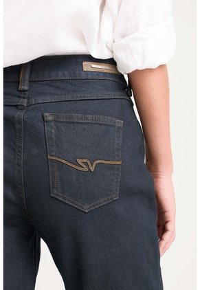 Jean Tulipan Tiro Alto En Denim Stretch Para Mujer Semi Ajustado Jean Tulipan Tiro Alto En Denim Stretch Para Mujer Semi Ajustado Azul Oscuro 10 VÉLEZ
