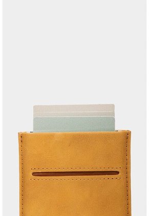 Porta Documentos De Cuero Miniwallet Porta Documentos De Cuero Miniwallet Mostaza VÉLEZ