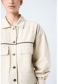 Chaqueta Ocaso Para Mujer Oversized Chaqueta Ocaso Para Mujer Oversized Crema S VÉLEZ de Vélez