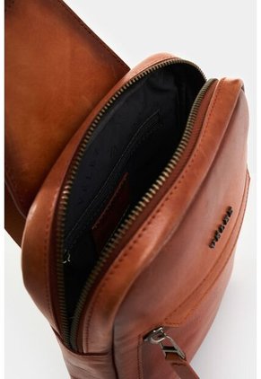 Manos Libres De Cuero Para Hombre Hazel Manos Libres De Cuero Para Hombre Hazel Terracota VÉLEZ