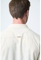 Camisa Manga Larga Bosa Para Hombre Semi Fitted Camisa Manga Larga Bosa Para Hombre Semi Fitted Crema XL VÉLEZ de Vélez