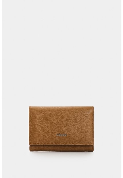 Billetera De Cuero Para Mujer Tessa Billetera De Cuero Para Mujer Tessa Miel VÉLEZ