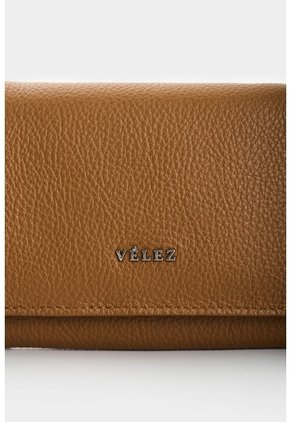 Billetera De Cuero Para Mujer Tessa Billetera De Cuero Para Mujer Tessa Miel VÉLEZ