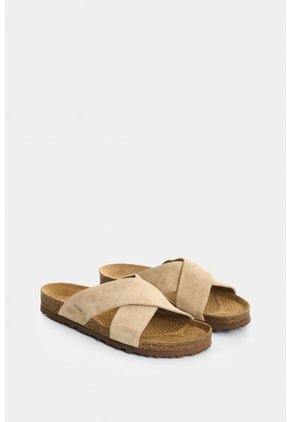 Sandalia De Cuero Carnaza Para Hombre Duna Sandalia De Cuero Carnaza Para Hombre Duna Arena 43 VÉLEZ