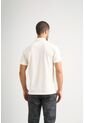 Polo Lucca Manga Corta Para Hombre Texturizada Polo Lucca Manga Corta Para Hombre Texturizada Crema XL VÉLEZ de Vélez