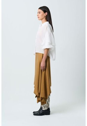 Camisa Ópalo Para Mujer Boleros Camisa Ópalo Para Mujer Boleros Blanco S VÉLEZ