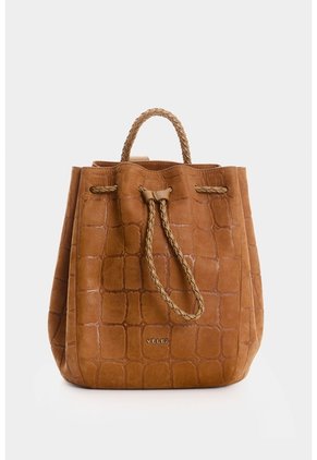 Morral En Gamuza Para Mujer Bruma Morral En Gamuza Para Mujer Bruma Miel VÉLEZ