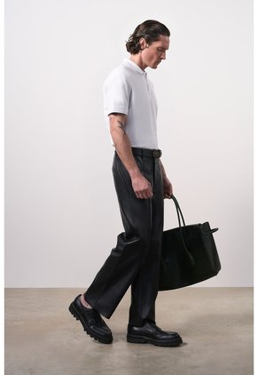 Pantalón En Cuero Para Hombre Pantalón En Cuero Para Hombre Negro 34 VÉLEZ