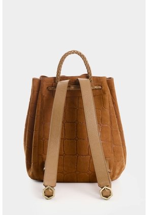 Morral En Gamuza Para Mujer Bruma Morral En Gamuza Para Mujer Bruma Miel VÉLEZ