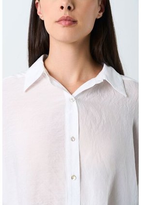 Camisa Ópalo Para Mujer Boleros Camisa Ópalo Para Mujer Boleros Blanco S VÉLEZ