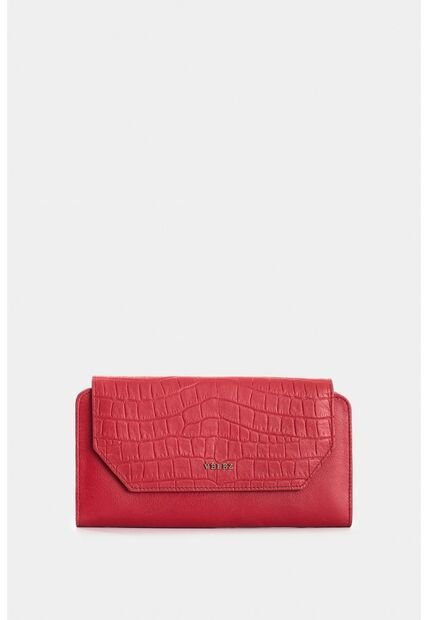 Porta Chequera De Cuero Para Mujer Colors Porta Chequera De Cuero Para Mujer Colors Rojo VÉLEZ
