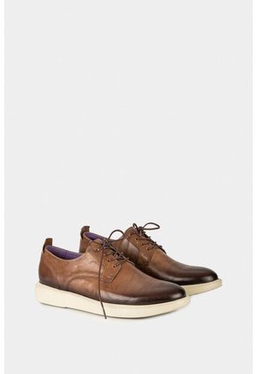 Zapatos Cordón Borneo De Cuero Para Hombre Suela En Eva Zapatos Cordón Borneo De Cuero Para Hombre Suela En Eva Cafe 38 Vélez