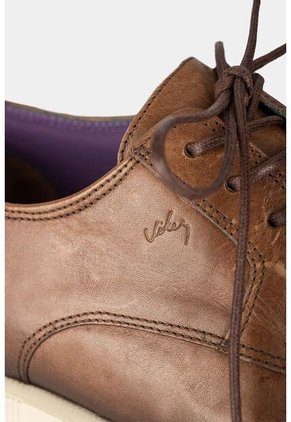 Zapatos Cordón Borneo De Cuero Para Hombre Suela En Eva Zapatos Cordón Borneo De Cuero Para Hombre Suela En Eva Cafe 38 Vélez