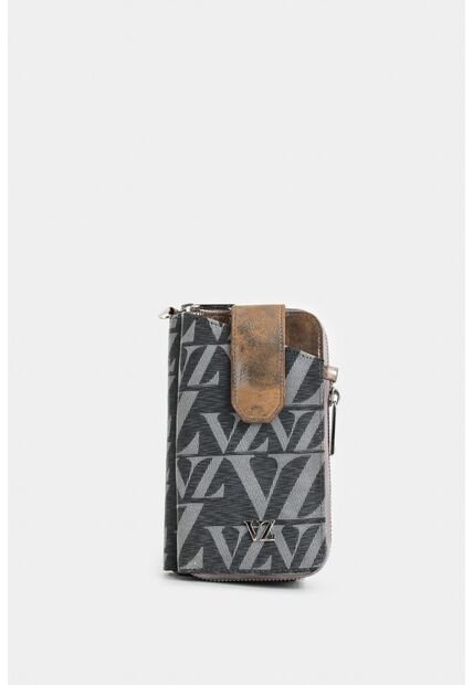 Porta Chequera Ibiza De Cuero Folia Para Mujer Monogram Porta Chequera Ibiza De Cuero Folia Para Mujer Monogram Plata Vélez