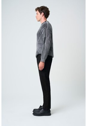 Pantalón Chino Cue De Gamuza River Para Hombre Silueta Holgada Pantalón Chino Cue De Gamuza River Para Hombre Silueta Holgada Negro 32 VÉLEZ